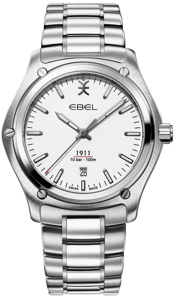 Ebel 1911 Herrklocka 1216607 Vit/Stål Ø42 mm - Ebel