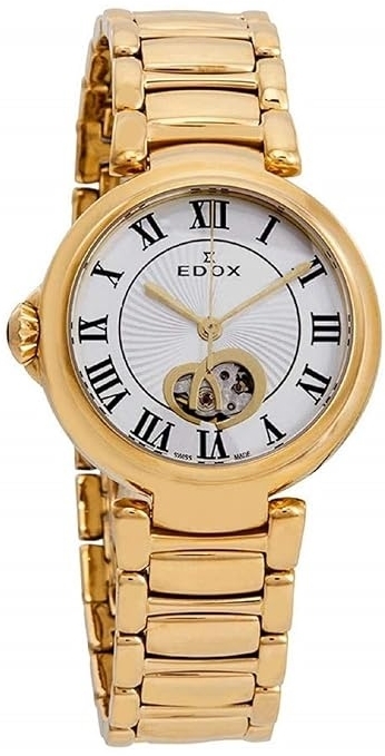 Edox Damklocka 85025-37RM-ARR LaPassion Silverfärgad/Roséguldstonat - Edox
