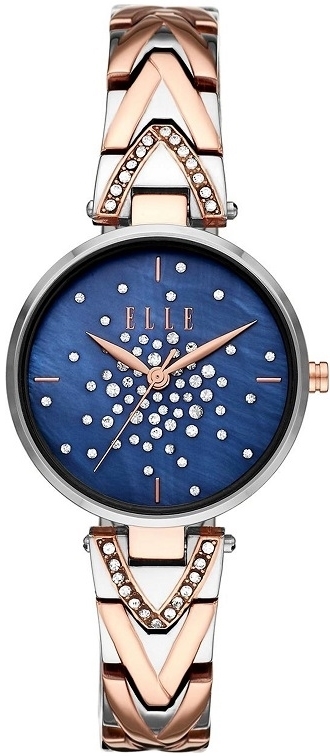 Elle Damklocka ELL21042 Grand Palais Blå/Guldtonat stål Ø32 mm - Elle
