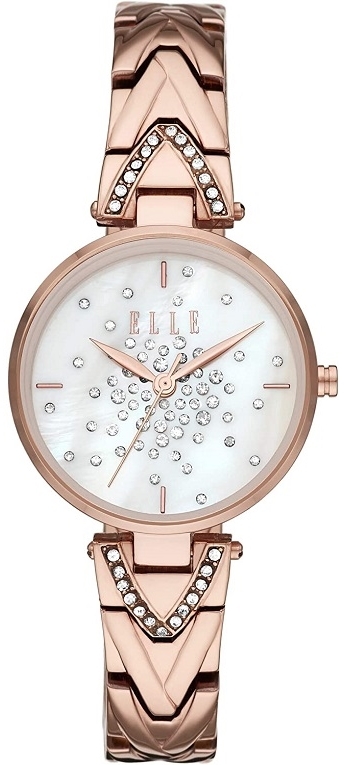 Elle Damklocka ELL21043 Grand Palais Grå/Roséguldstonat stål Ø32 - Elle