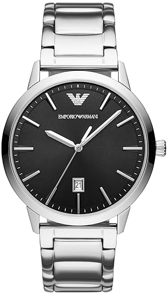 Emporio Armani Herrklocka AR11310 Ruggero Svart/Stål Ø43 mm - Emporio Armani