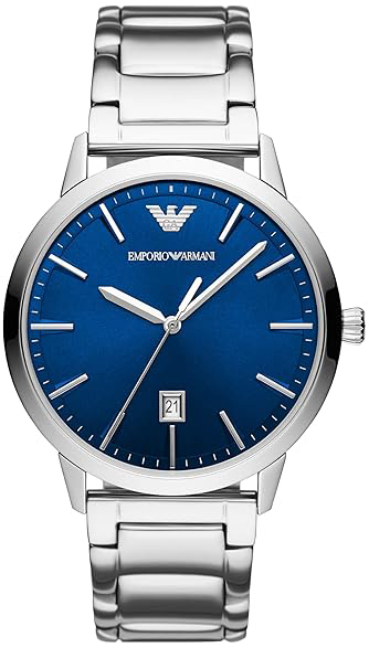 Emporio Armani Herrklocka AR11311 Ruggero Blå/Stål Ø43 mm - Emporio Armani