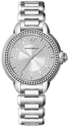 Emporio Armani Damklocka AR11632 Mia Silverfärgad/Stål Ø32 mm - Emporio Armani