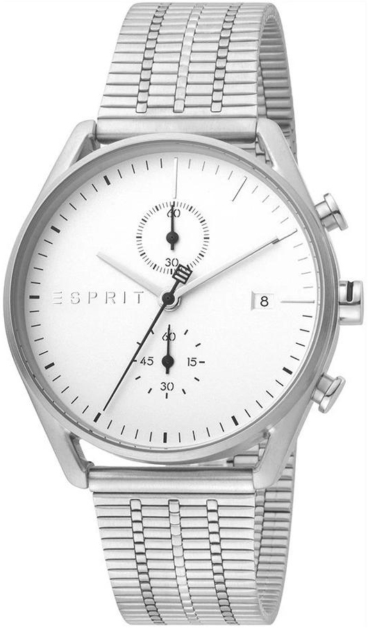 Esprit Herrklocka ES1G098M0055 Vit/Stål Ø41 mm - Esprit
