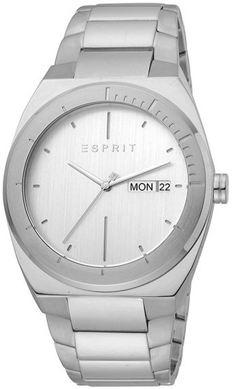 Esprit Herrklocka ES1G158M0055 Strike Silverfärgad/Stål Ø42 mm - Esprit