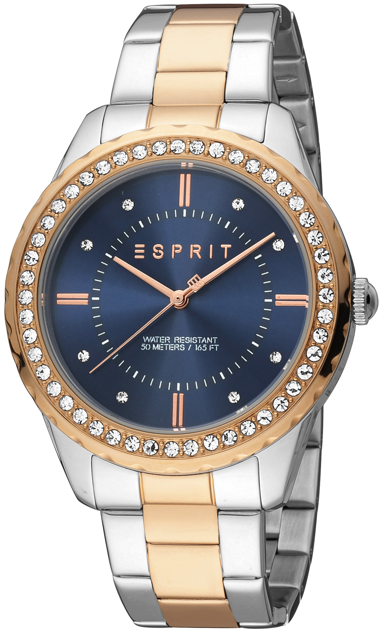 Esprit Damklocka ES1L353M0105 Classic Bl&aring;/St&aring;l &Oslash;38 mm