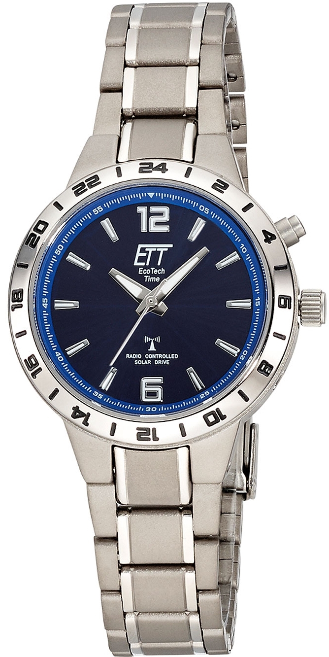 ETT Eco Tech Time Damklocka ELT-11447-31M Basic Titan Blå/Titan Ø32 - ETT Eco Tech Time