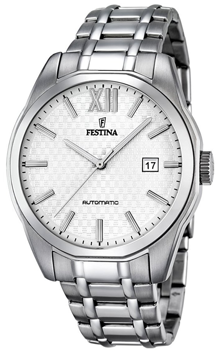 Festina Herrklocka F16884-2 Silverfärgad/Stål Ø39 mm - Festina