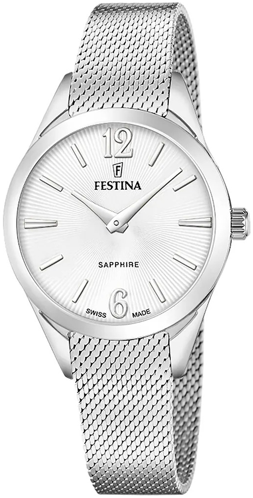 Festina Damklocka F20076-1 Grace Silverfärgad/Stål Ø32 mm - Festina
