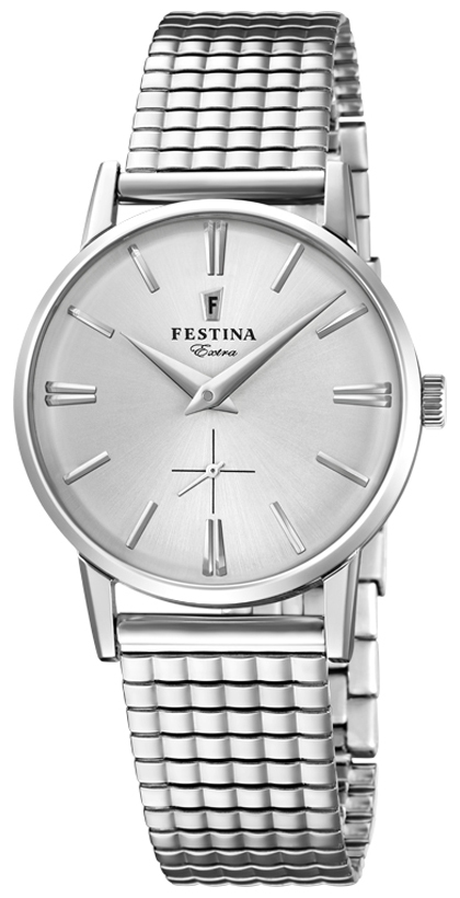 Festina Damklocka F20256-1 Silverfärgad/Stål Ø29 mm - Festina