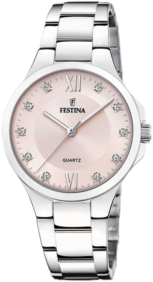 Festina Damklocka F20582-2 Mademoiselle Rosa/Stål Ø34 mm - Festina