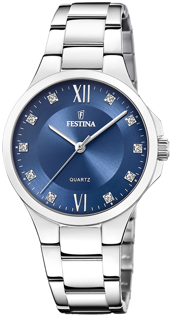 Festina Damklocka F20582-3 Mademoiselle Blå/Stål Ø34 mm - Festina
