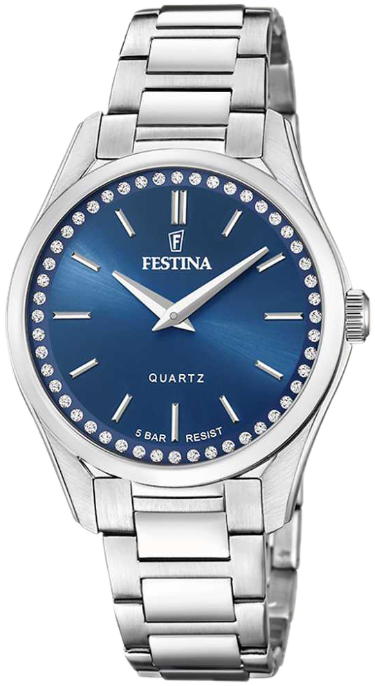 Festina Damklocka F20583-3 Mademoiselle Blå/Stål Ø35 mm - Festina