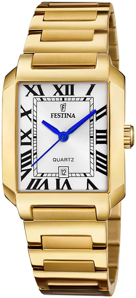 Festina Damklocka F20680-1 Classic Silverfärgad/Gulguldtonat stål - Festina
