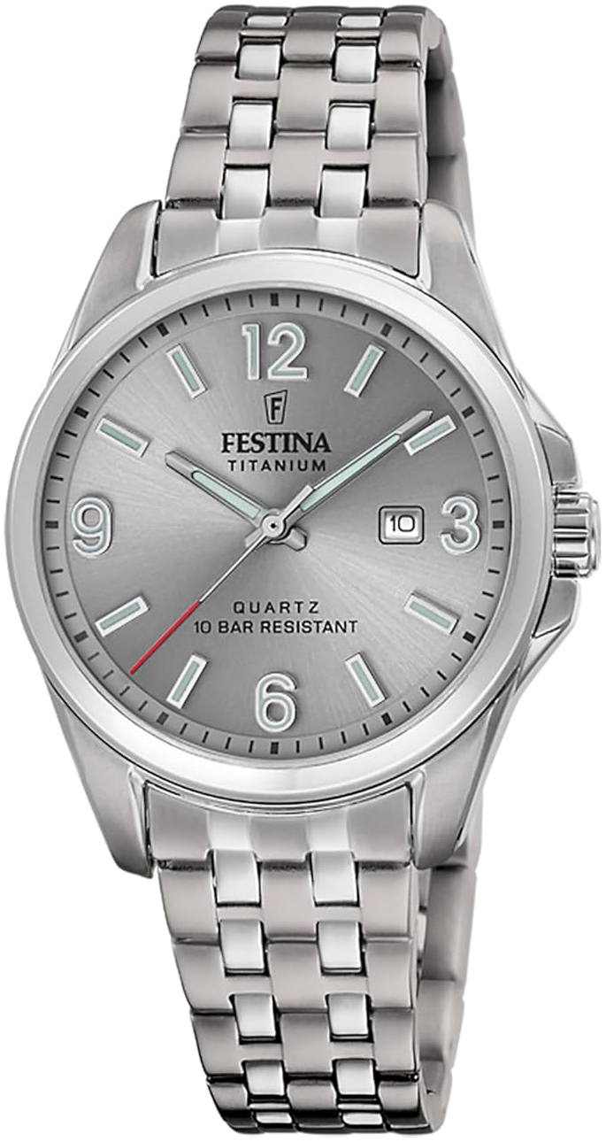Festina Damklocka F20697-2 Titanium Grå/Titan Ø31 mm - Festina