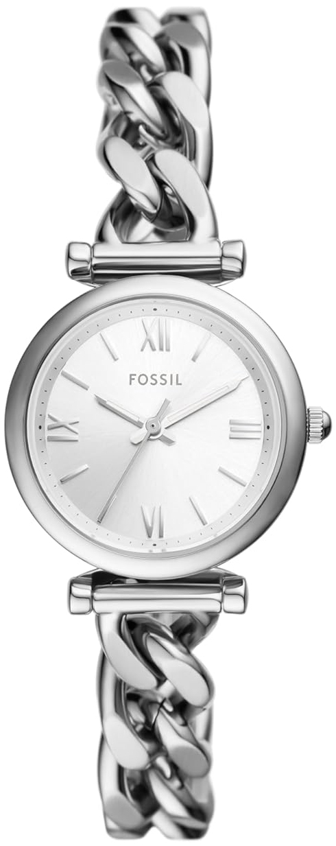 Fossil Damklocka ES5331 Carlie Silverfärgad/Stål Ø28 mm - Fossil