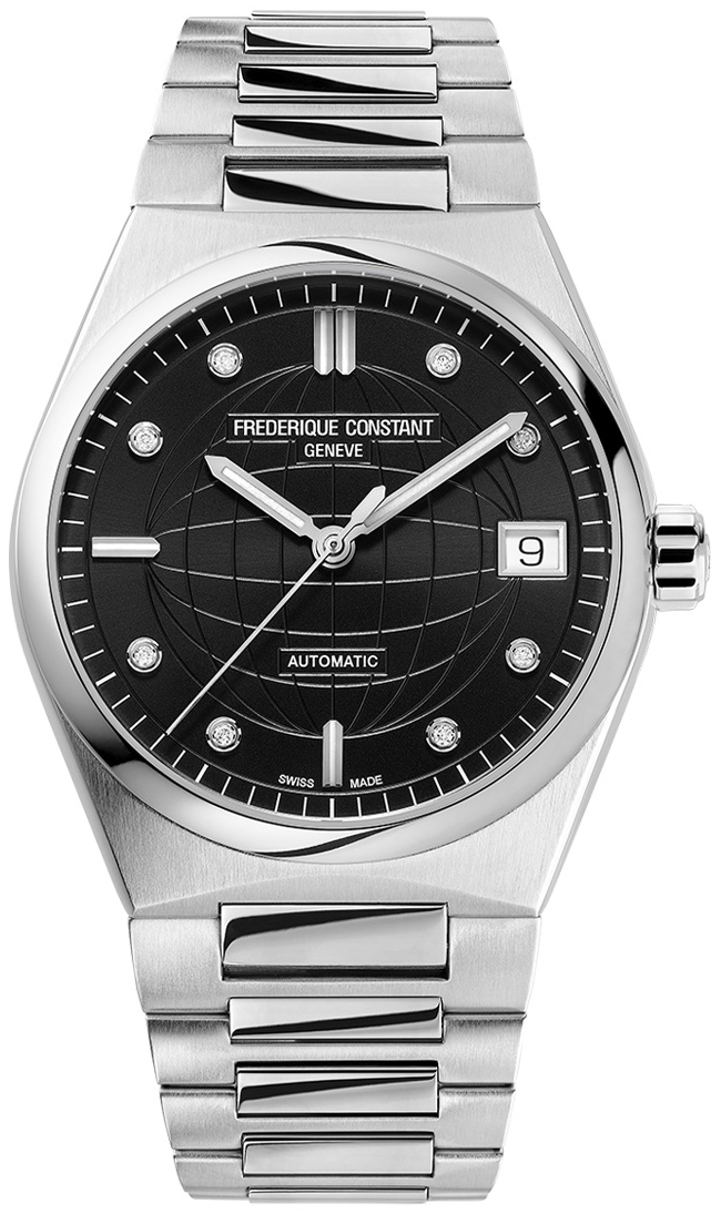 Frederique Constant Damklocka FC-303BD2NH6B Highlife Svart/Stål Ø34 - Frederique Constant