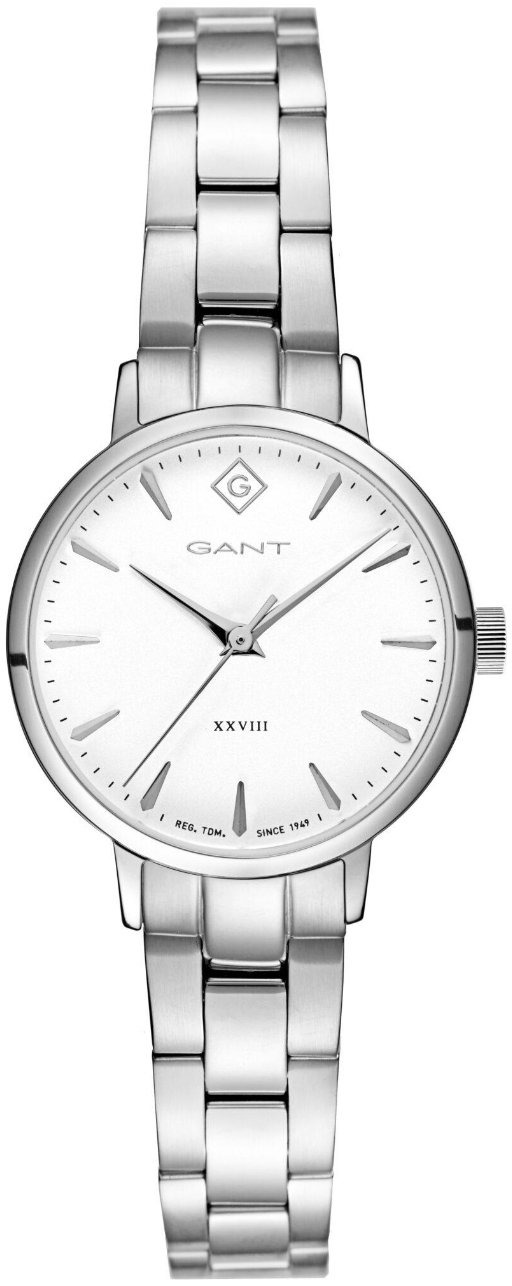 Gant Damklocka G126001 Park Avenue Vit/Stål Ø28 mm