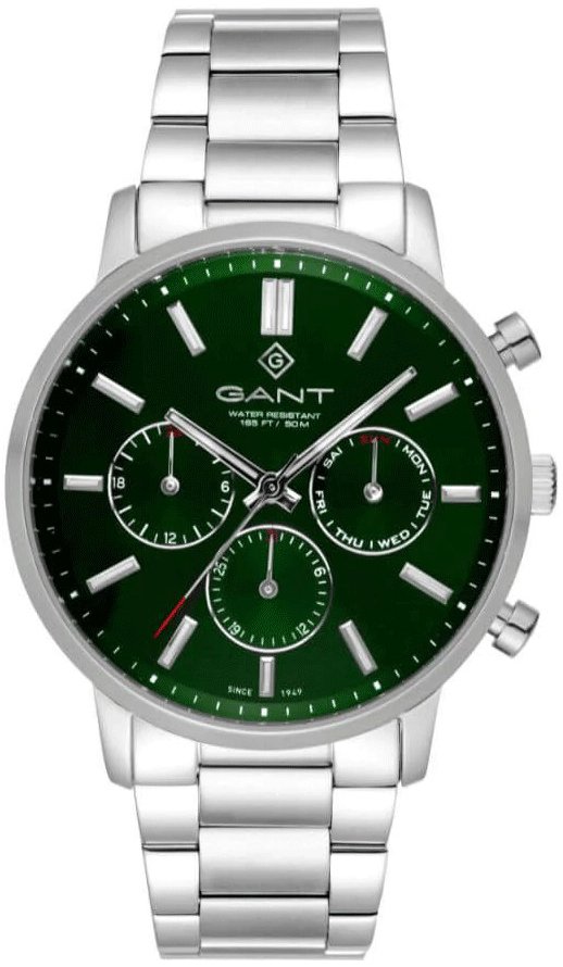 Gant Herrklocka G191003 East Hill Grön/Stål Ø42.5 mm