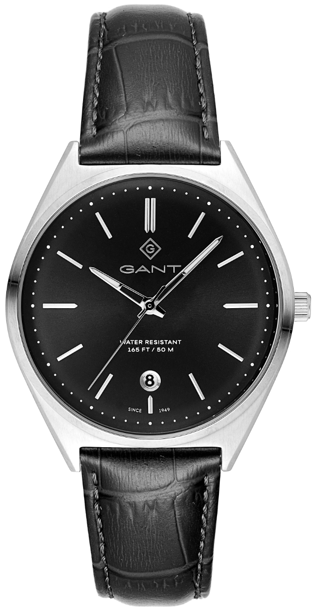 Gant Herrklocka G201002 Abington Svart/Läder Ø41 mm
