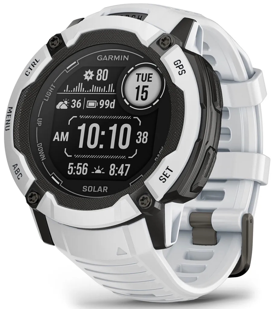 Garmin 010-02805-04 Instinct 2X Solar Svart/Gummi Ø50 mm - Garmin