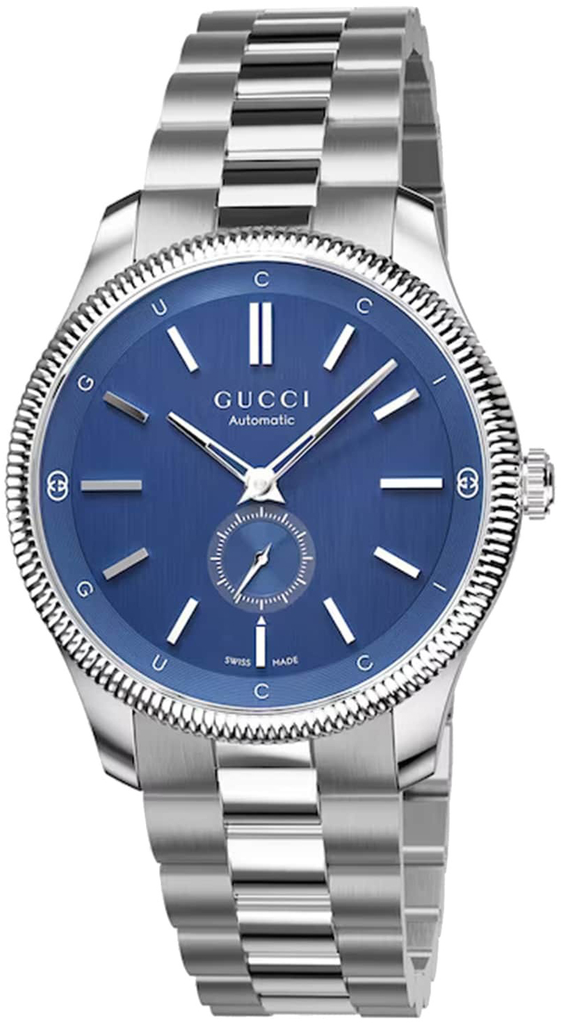 Gucci Herrklocka YA126389 G-Timeless Blå/Stål Ø40 mm - Gucci