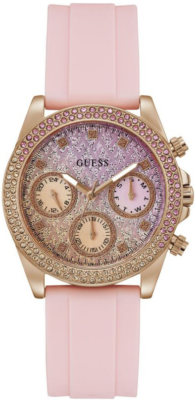 Guess Damklocka GW0032L4 Rosa/Gummi Ø38 mm - Guess