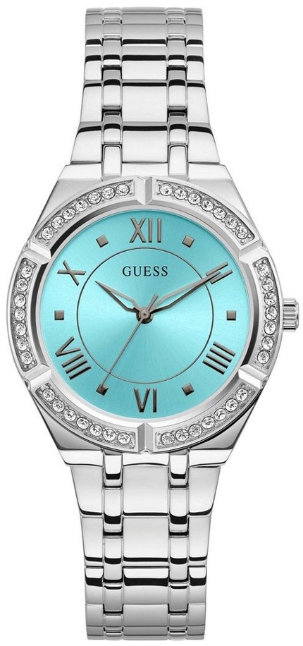 Guess Damklocka GW0033L7 Cosmo Turkos/Stål Ø36 mm - Guess
