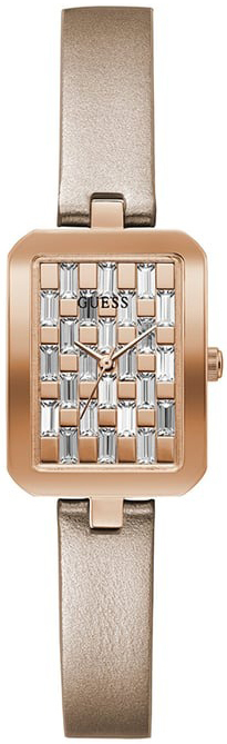 Guess Damklocka GW0103L2 Bauble Silverfärgad/Läder - Guess