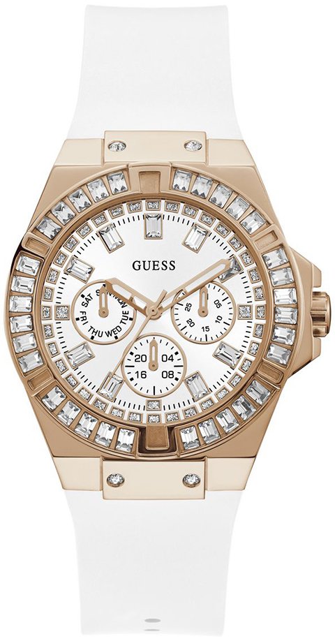 Guess Damklocka GW0118L4 Venus Vit/Gummi Ø39 mm - Guess