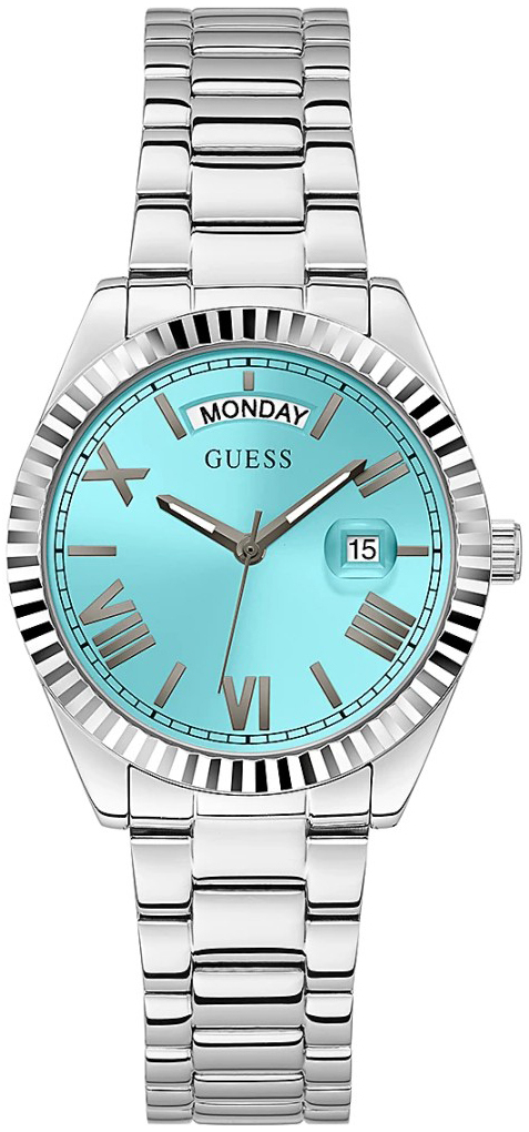 Guess Damklocka GW0308L4 Luna Blå/Stål Ø36 mm - Guess