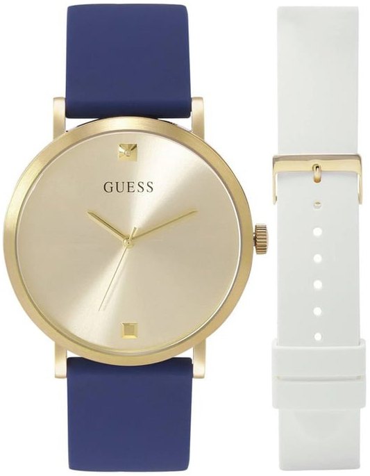 Guess Herrklocka GW0350G1 Supernova Guld/Gummi Ø44 mm - Guess