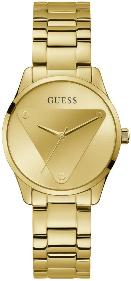 Guess Damklocka GW0485L1 Emblem Guld/Gulguldtonat stål Ø36 mm - Guess