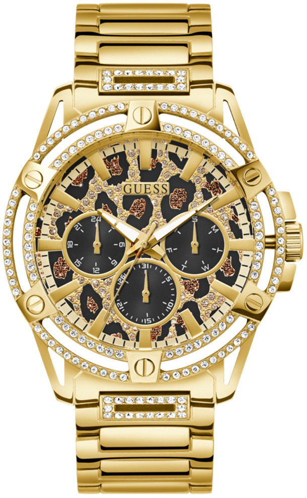 Guess Herrklocka GW0497G4 King Flerfärgad/Gulguldtonat stål Ø48 mm - Guess