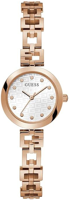 Guess Damklocka GW0549L3 Vit/Roséguldstonat stål Ø26 mm - Guess