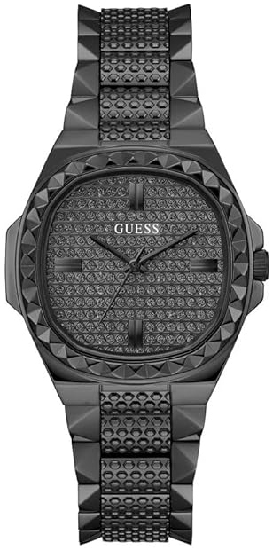 Guess Damklocka GW0601L2 Classic Svart/Stål - Guess