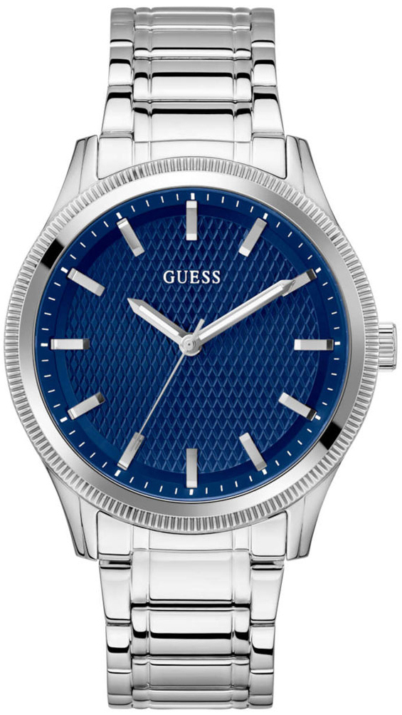 Guess Herrklocka GW0626G1 Dress Blå/Stål Ø44 mm - Guess
