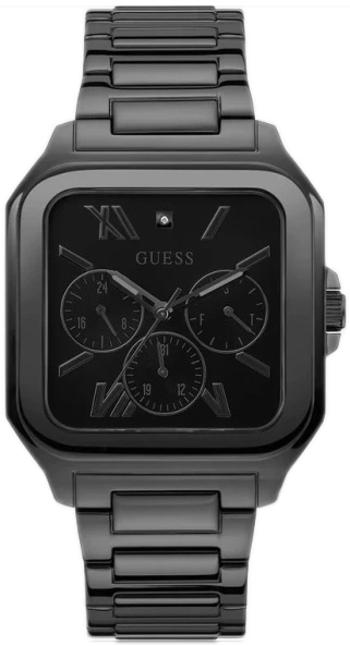 Guess Herrklocka GW0631G2 Multifunction Svart/Stål - Guess