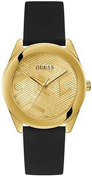 Guess Damklocka GW0665L1 Trend Guld/Gummi Ø40 mm - Guess