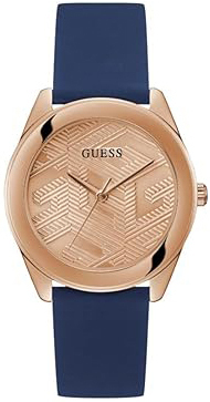 Guess Damklocka GW0665L2 Trend Roséguldstonad/Gummi Ø40 mm - Guess