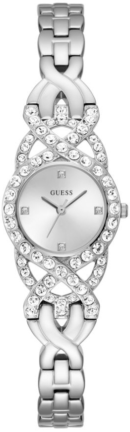 Guess Damklocka GW0682L1 Adorn Silverfärgad/Stål Ø23 mm - Guess