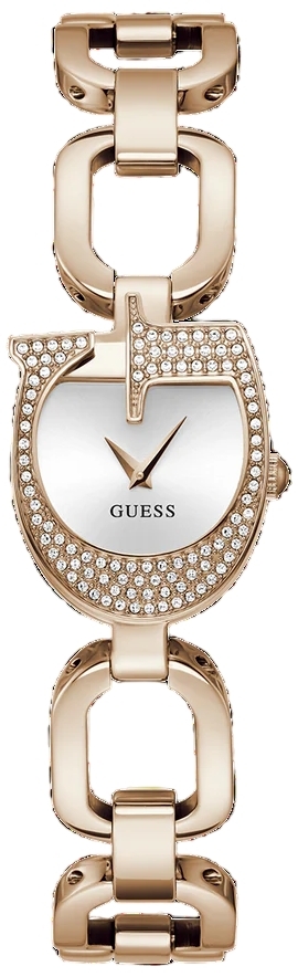 Guess Damklocka GW0683L3 Classic VALUE Silverfärgad/Roséguldstonat - Guess