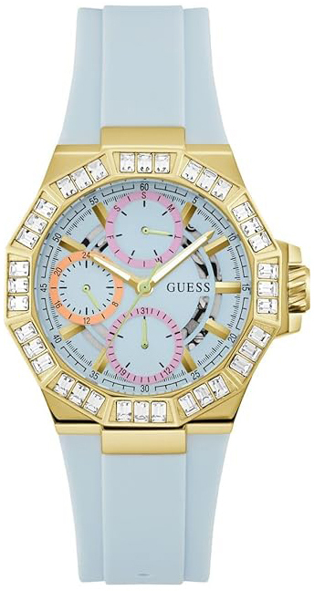 Guess Damklocka GW0695L1 Selene Blå/Gummi Ø39 mm - Guess