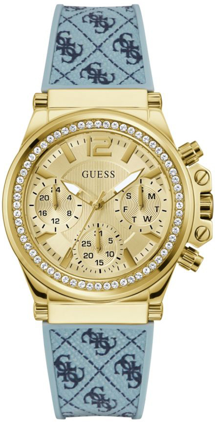 Guess Damklocka GW0699L1 Charisma Guld/Gummi Ø38 mm - Guess