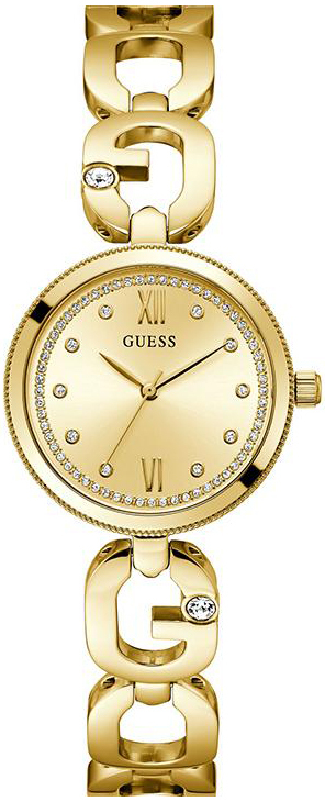 Guess Damklocka GW0759L2 Empower Guld/Gulguldtonat stål Ø30 mm - Guess