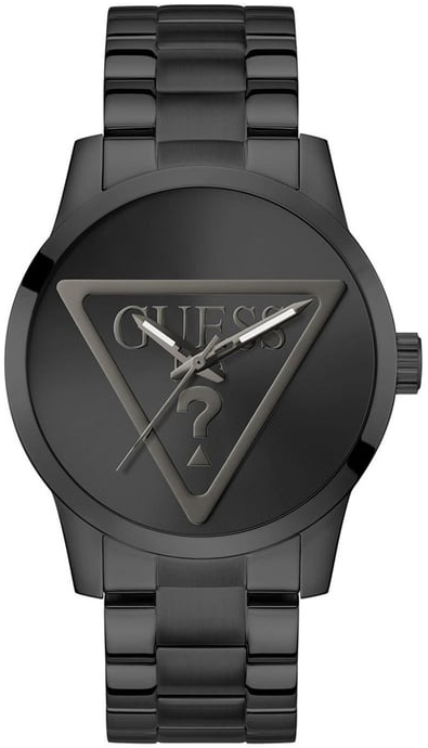 Guess Herrklocka GW0782G2 Badge Svart/Stål Ø44 mm - Guess