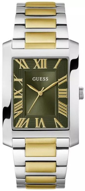 Guess Damklocka GW0896G3 Clyde Svart/Gulguldtonat stål - Guess