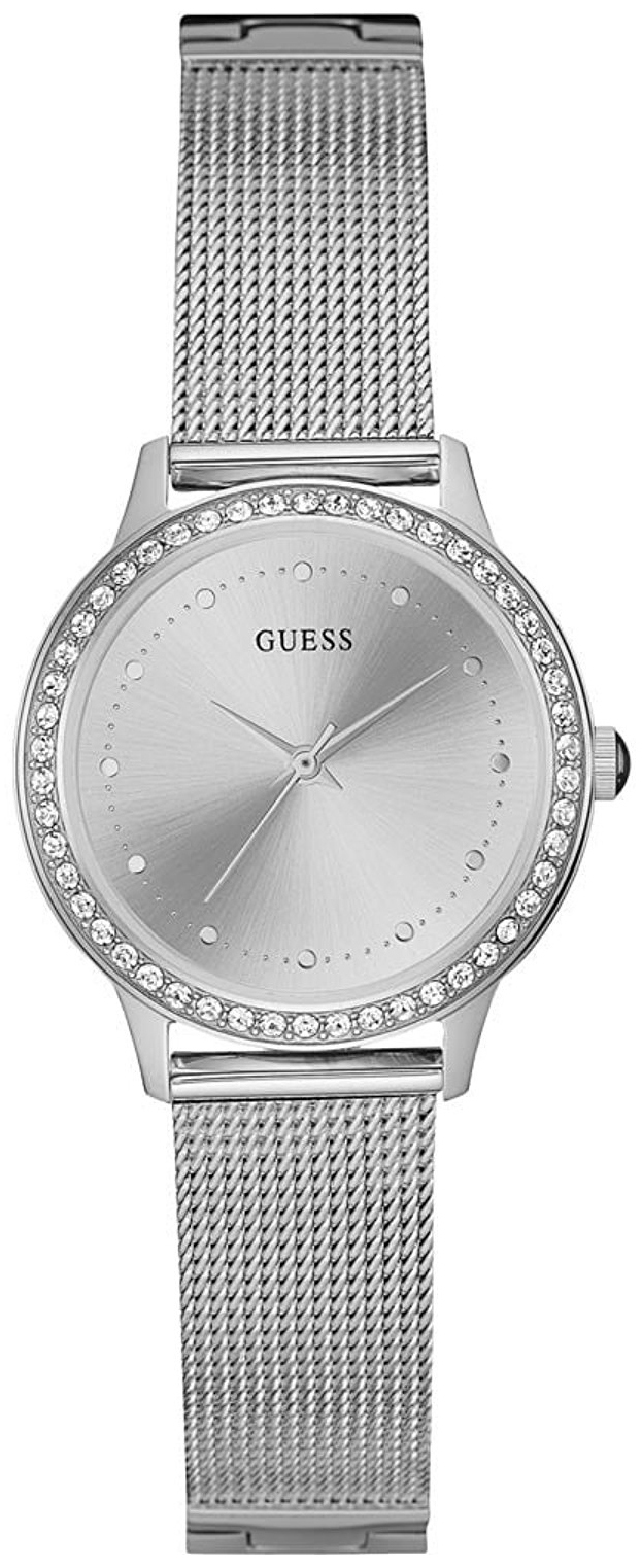 Guess Damklocka W0647L6 Chelsea Silverfärgad/Stål Ø36 mm