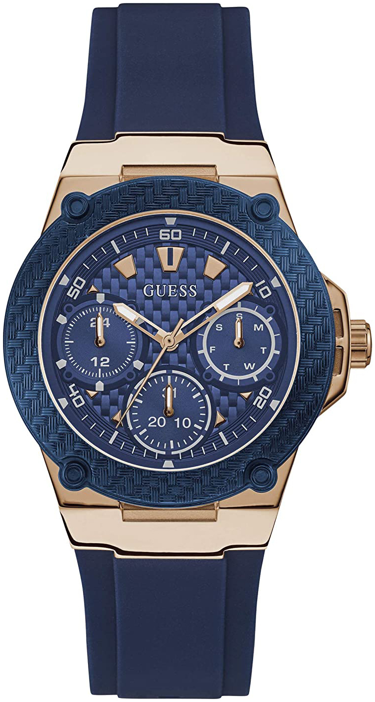 Guess Damklocka W1094L2 Blå/Gummi Ø39 mm - Guess