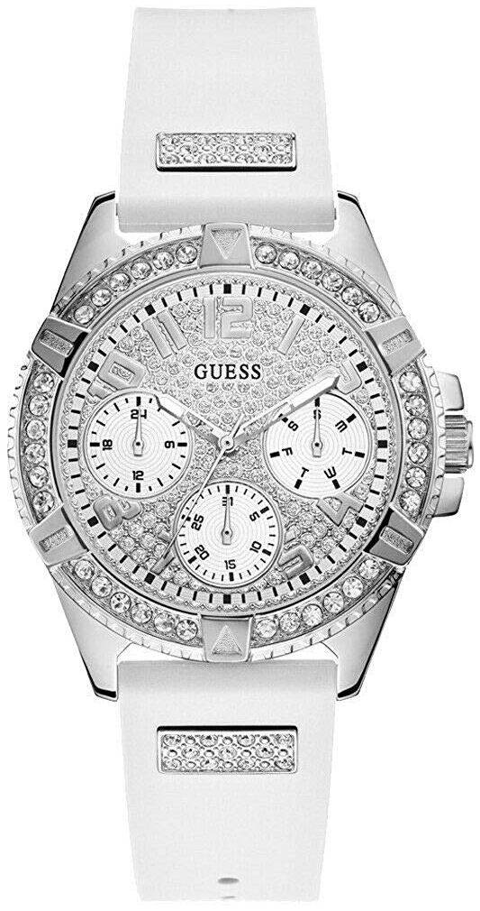 Guess Damklocka W1160L4 Silverf&auml;rgad/St&aring;l &Oslash;40 mm